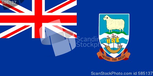 Image of Flag Of Falkland Islands