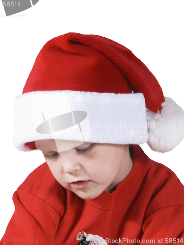 Image of christmas boy