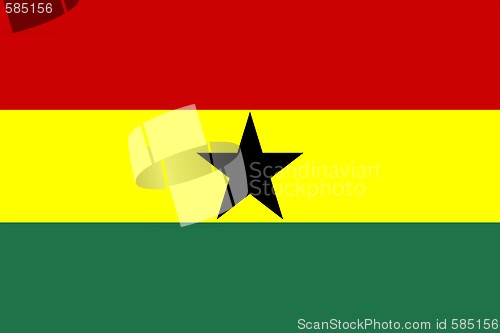 Image of Ghana Flag