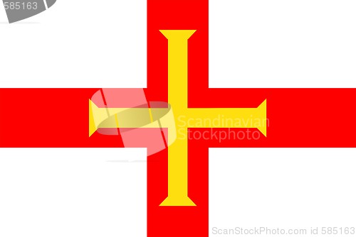 Image of Guernsey Flag