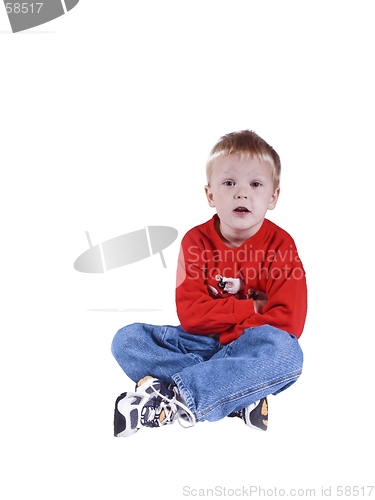 Image of isolated child