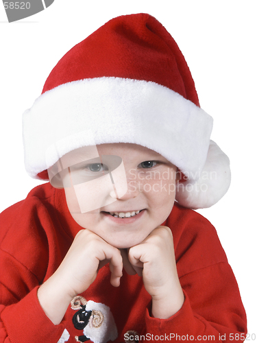 Image of santa boy