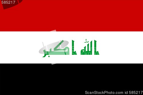 Image of Flag of Iraq