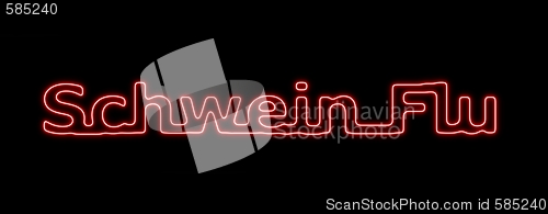 Image of Schwein Flu Neon Red Black