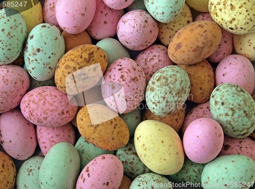 Image of Easter, chocolate sweets.