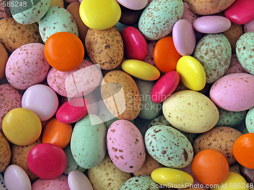 Image of Easter, chocolate sweets.