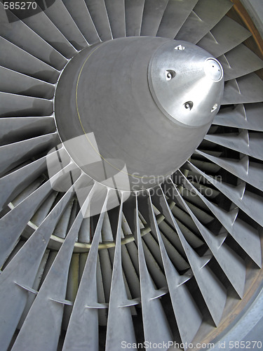Image of Jet engine.
