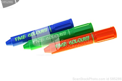 Image of Face markers