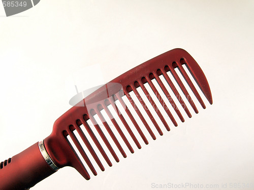 Image of Close-up of a comb.