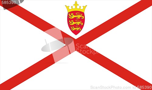 Image of Jersey flag