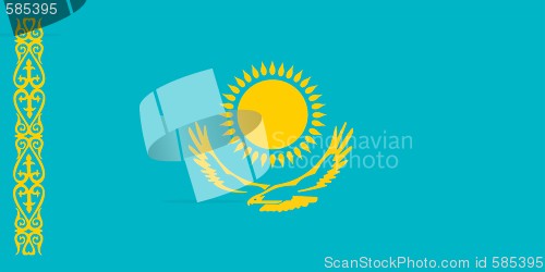 Image of Flag Of Kazakhstan