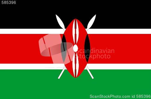 Image of Kenya Flag