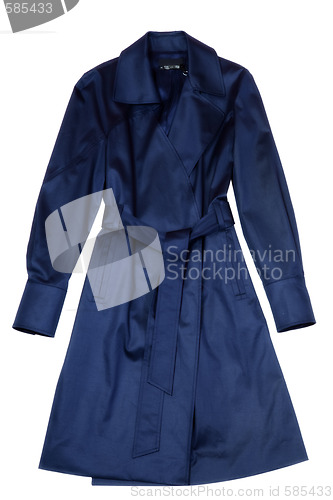 Image of Dark blue a female dress