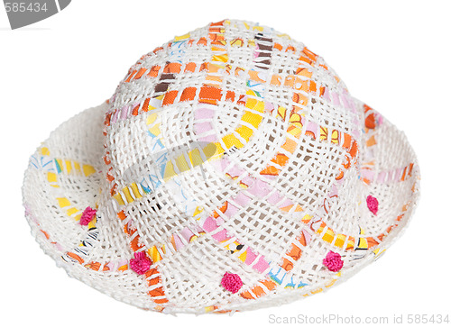 Image of Wicker Children's hat.