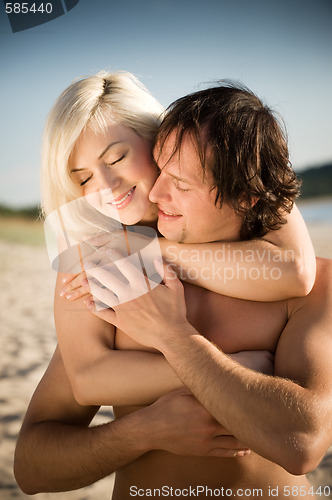 Image of Couple on the beach