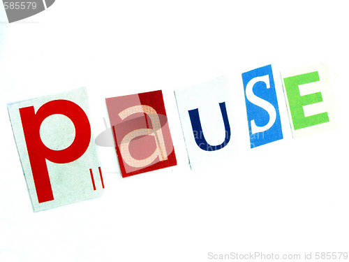 Image of pause