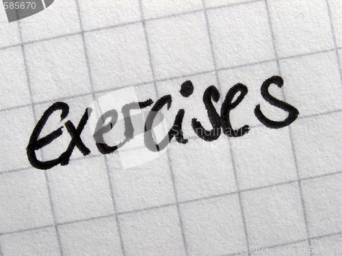 Image of exercises