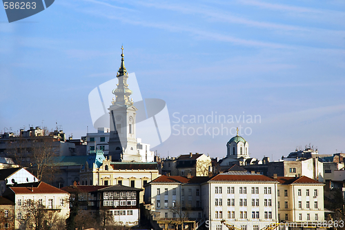 Image of Belgrade urban view