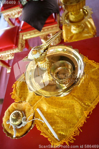 Image of Buddhist ceremony.