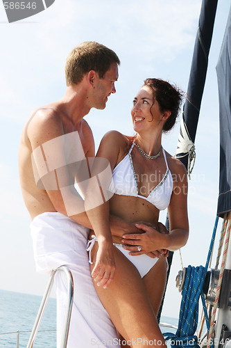 Image of Couple on cruise.