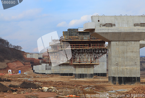 Image of Highway construction site