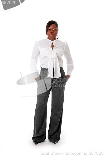 Image of African business woman