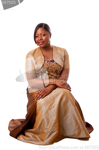 Image of Beautiful African woman