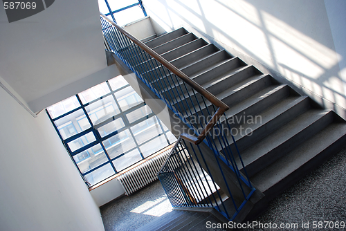 Image of Gray stairs