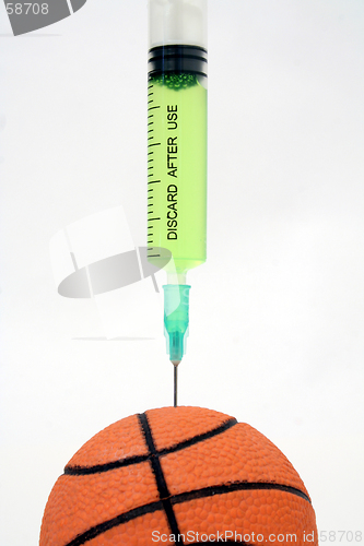 Image of doping basketball