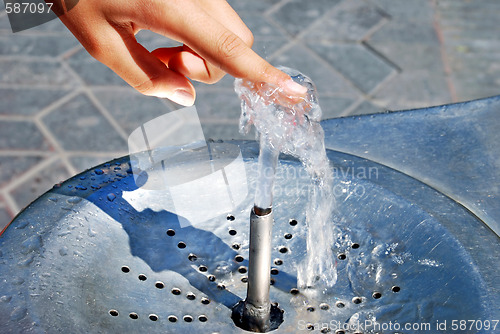 Image of Water drinking fountain