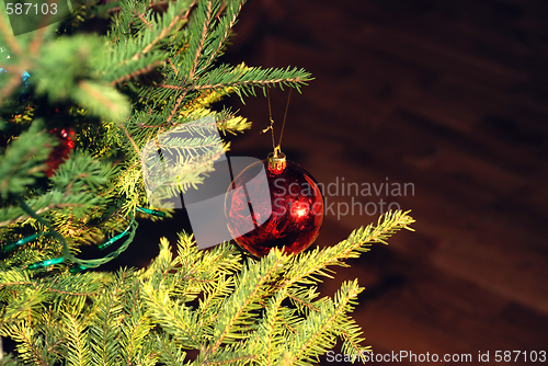Image of New-Year tree decorations