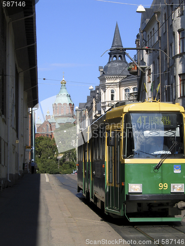 Image of Helsinki tram