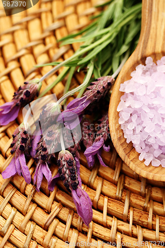 Image of lavender bath salt