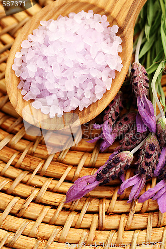 Image of lavender bath salt