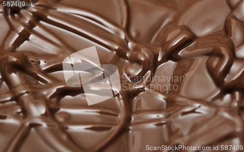 Image of Close up photo of chocolate