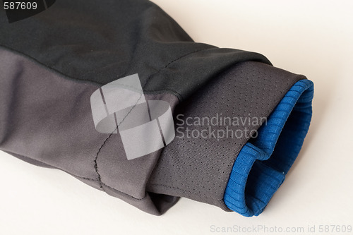 Image of sport jacket sleeve