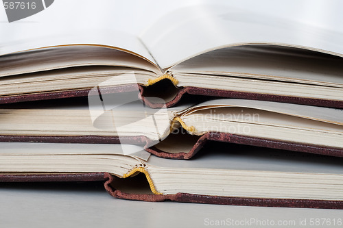 Image of Open books