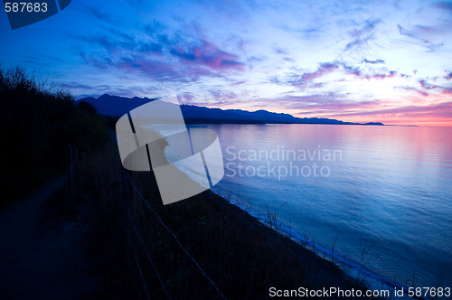 Image of Strait of Juan de Fuca Sunset