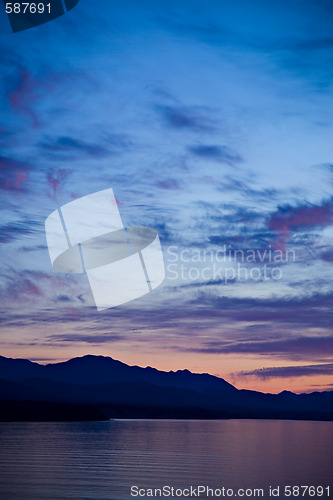 Image of Strait of Juan de Fuca Sunset