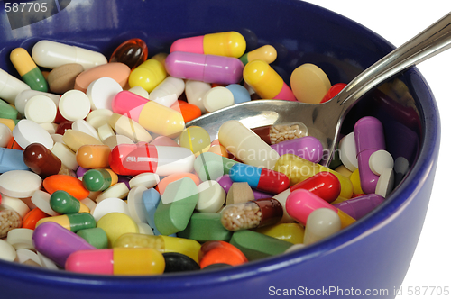 Image of Bowl with Pills