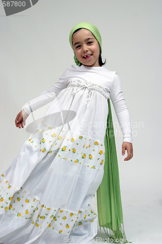 Image of fashion gypsy child