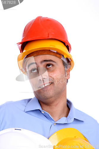 Image of businessman architect