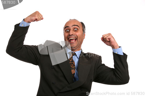 Image of happy businessman