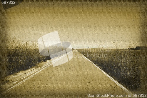 Image of street in the country