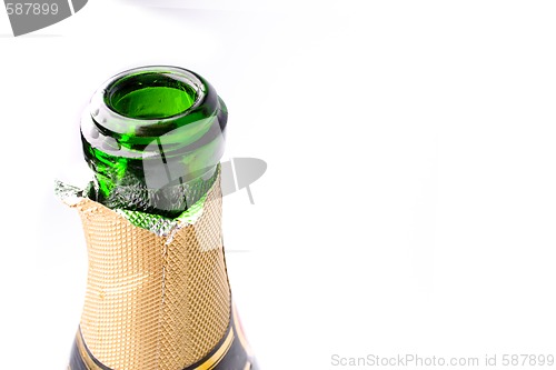 Image of champagne bottle