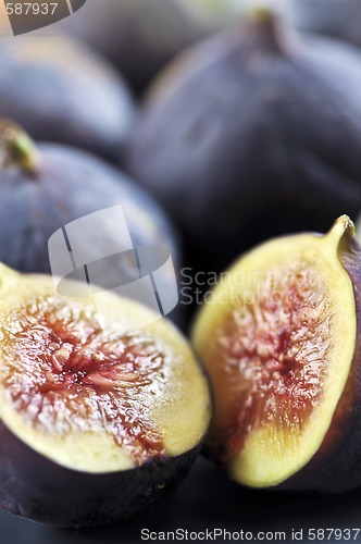 Image of Sliced figs