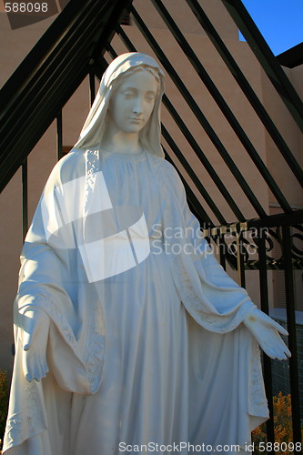 Image of Statue Of A Virgin Mary