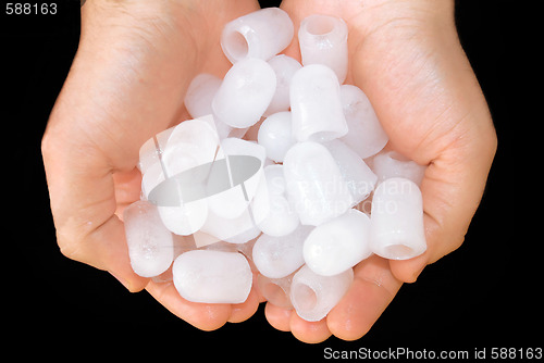 Image of Ice in hand