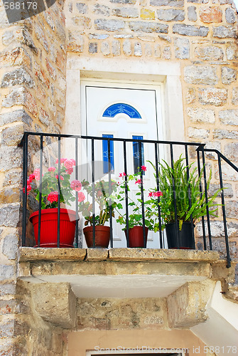 Image of Old stone house in Montenegro - Entrance door