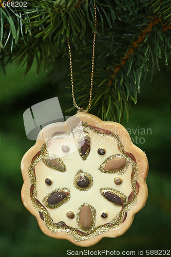 Image of Christmas tree decoration